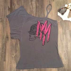 Metal mulisha blouse